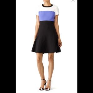 Kate Spade color block dress 12 flare
